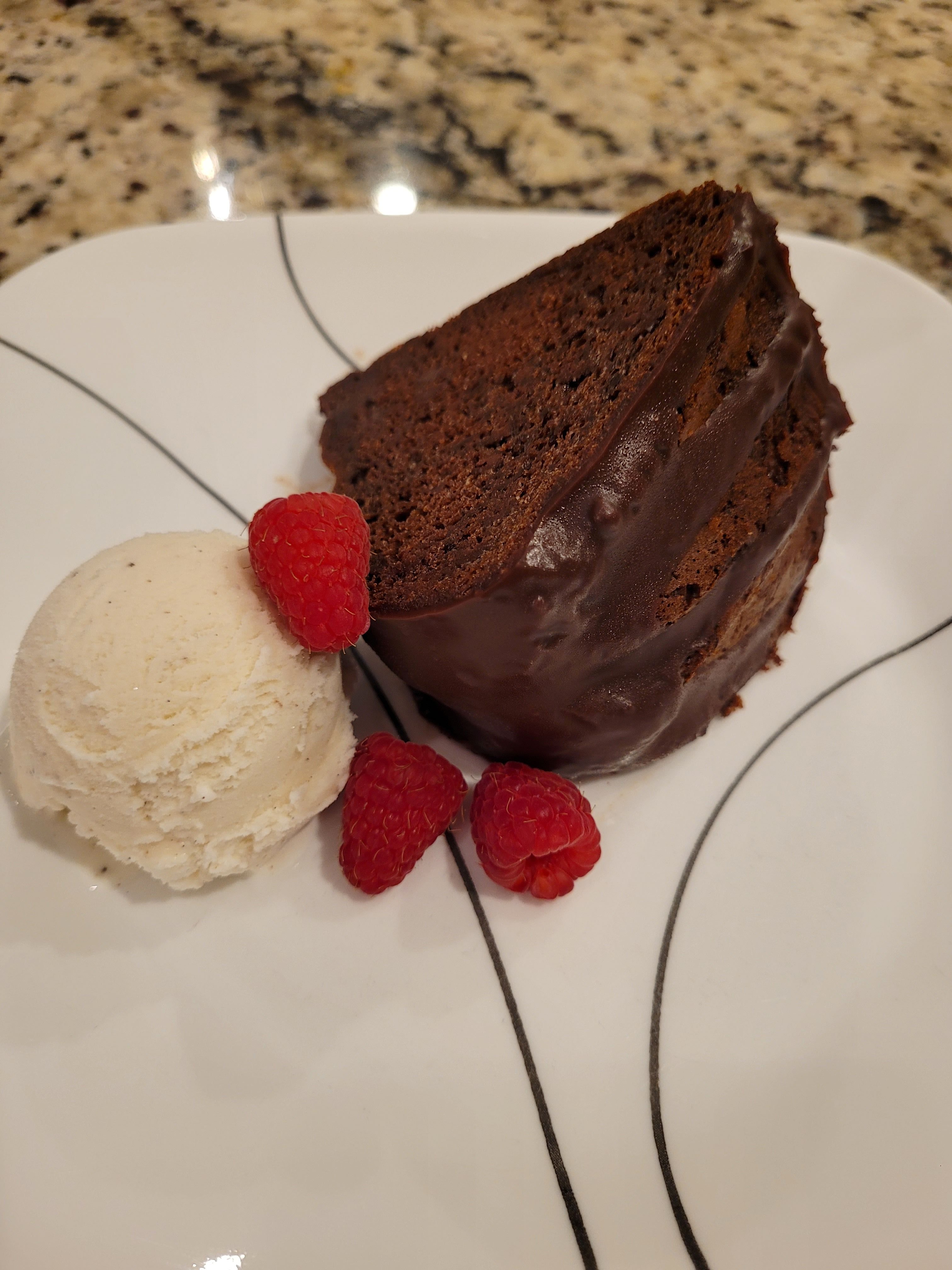 Triple Chocolate Cake