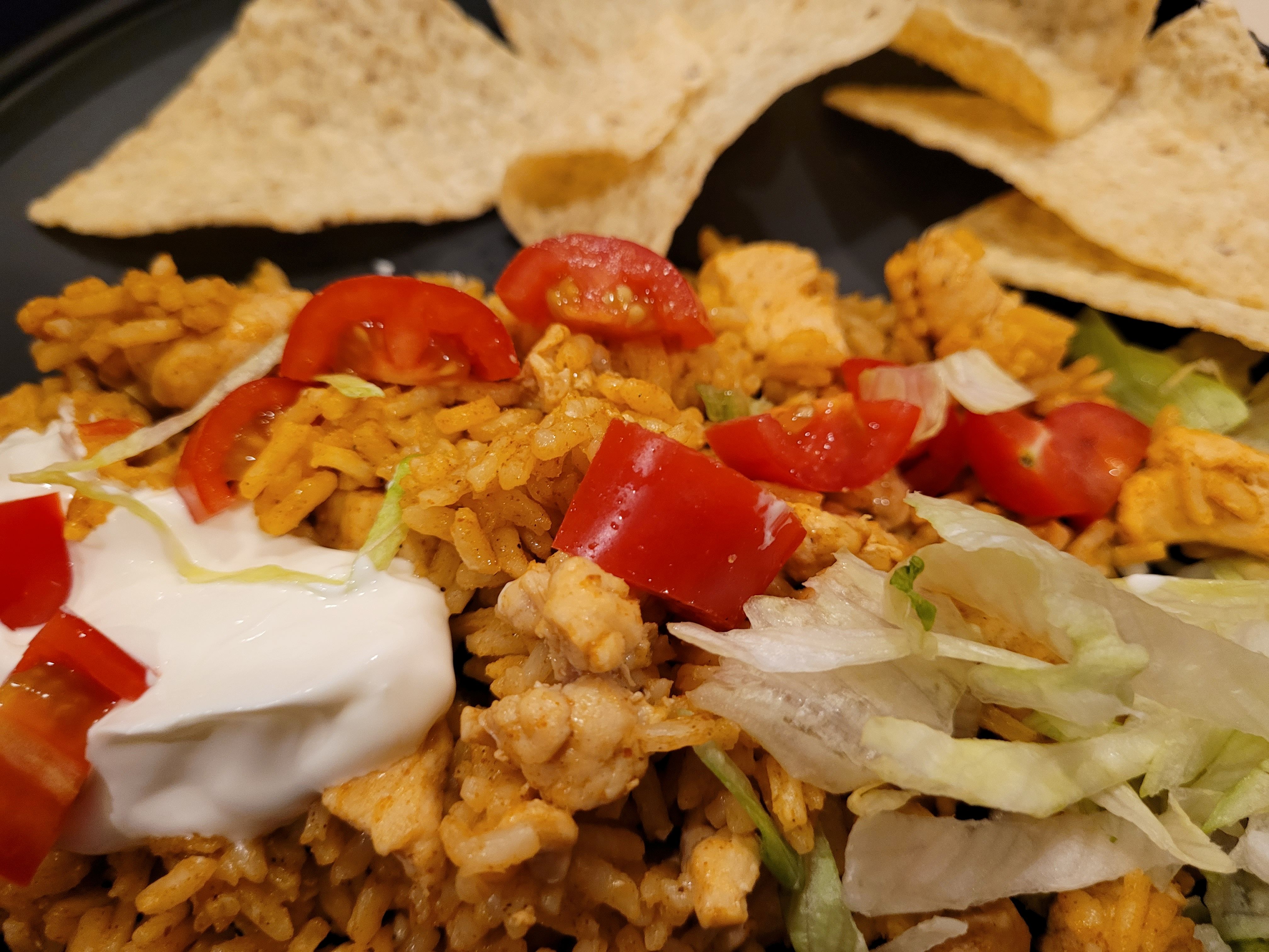 Chicken Taco Rice