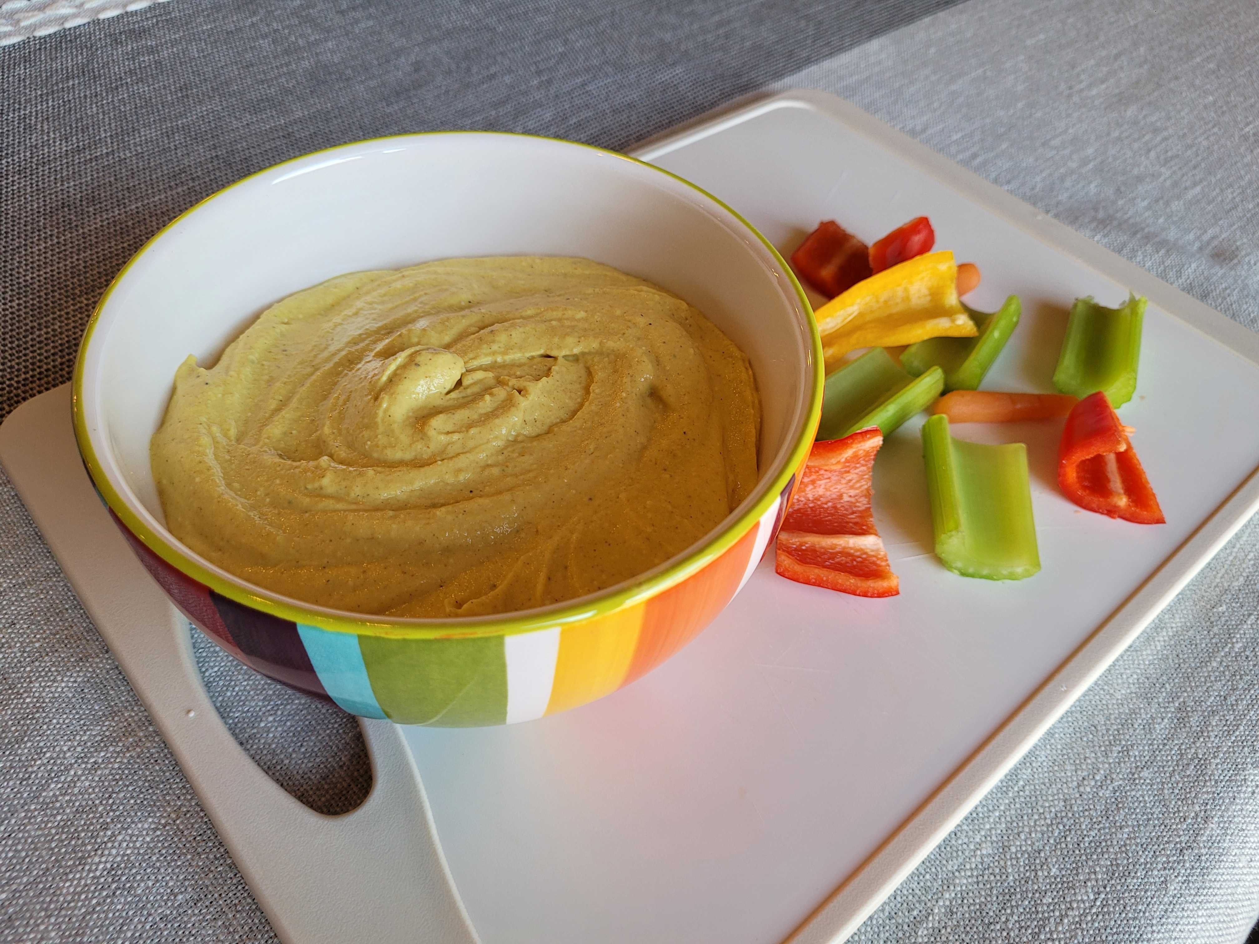 High Protein Curry Chicken Dip