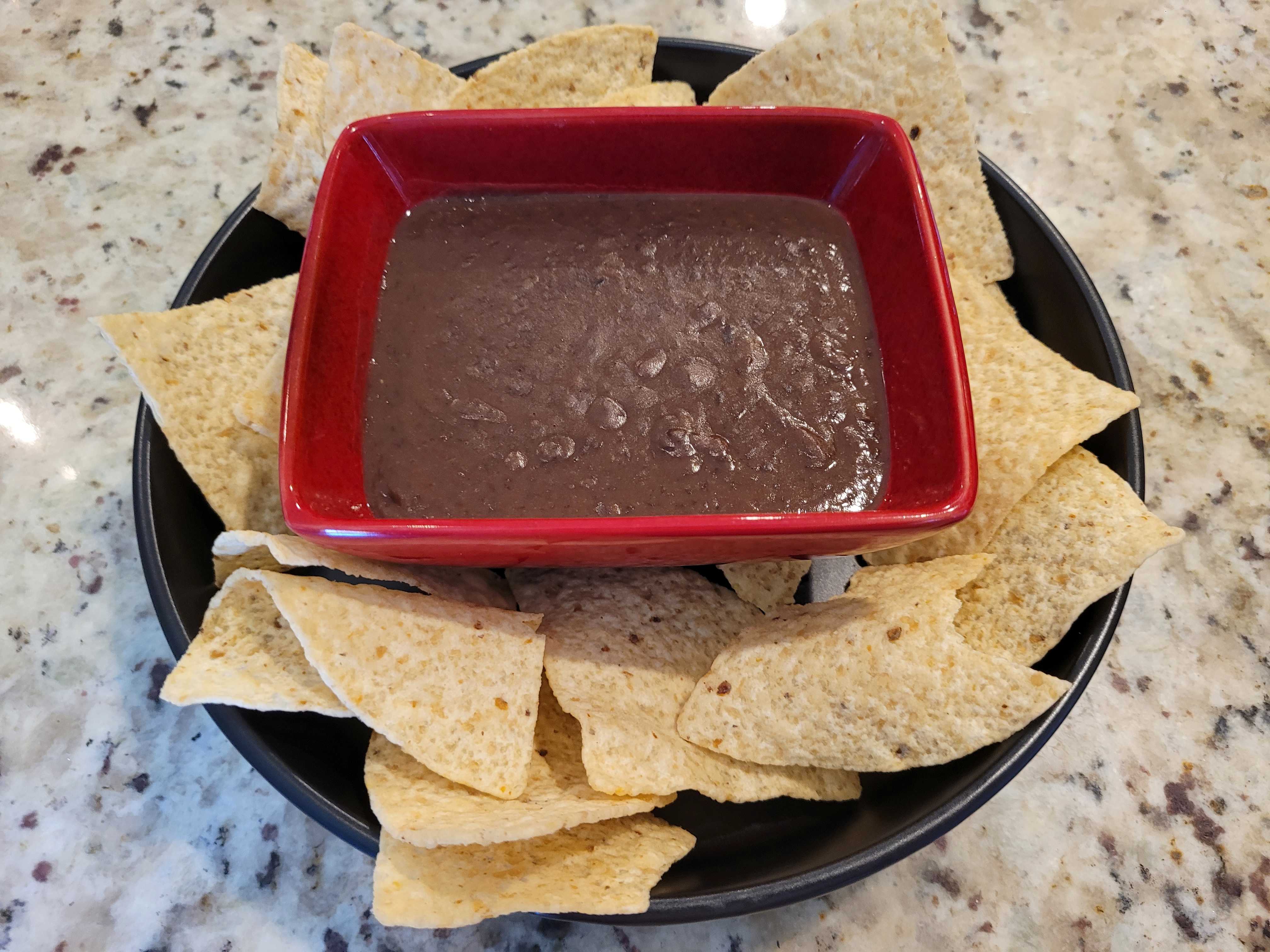 The Easiest Black Bean Dip