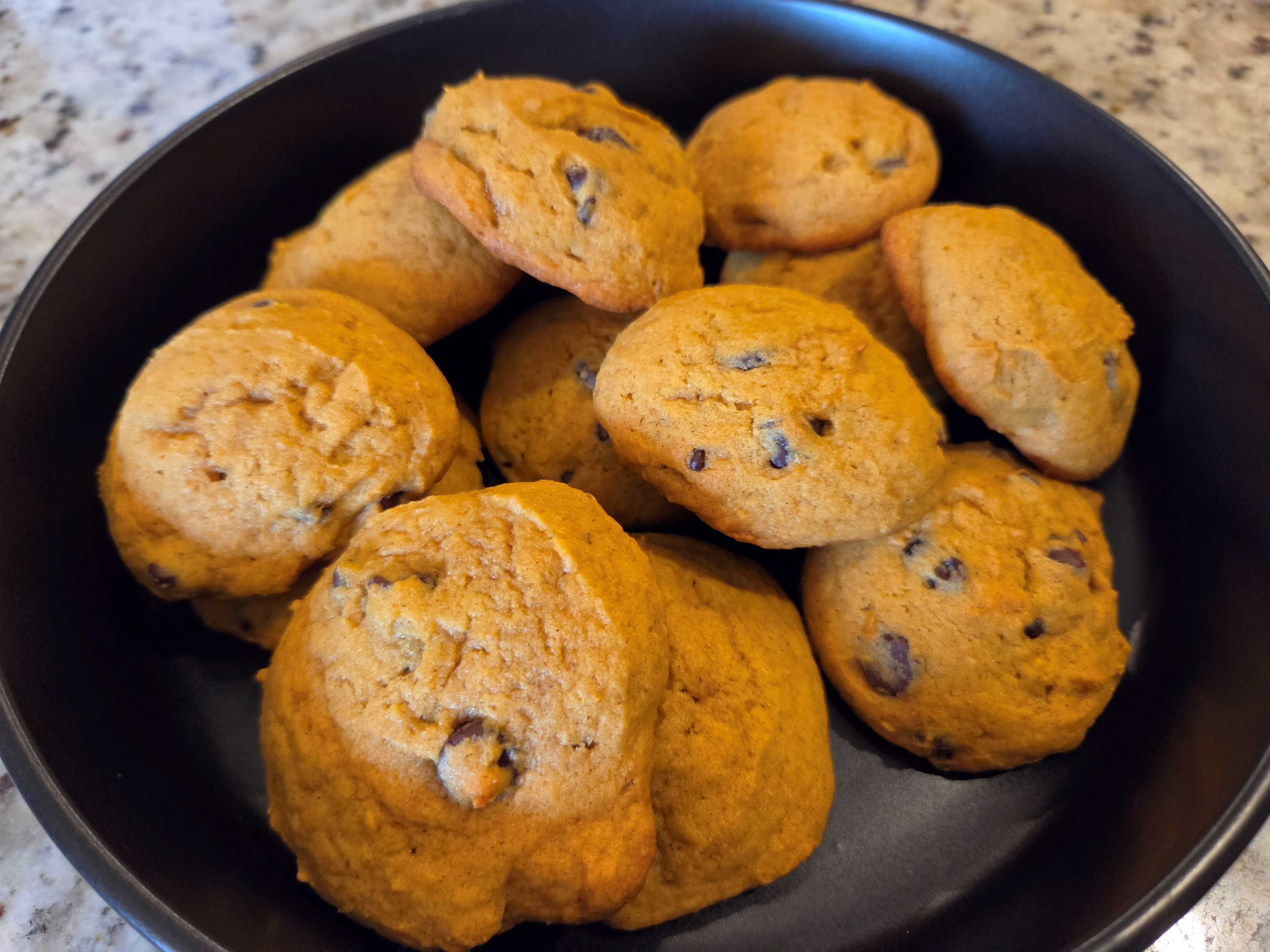 Pumpkin Chocolate Chip Cookies